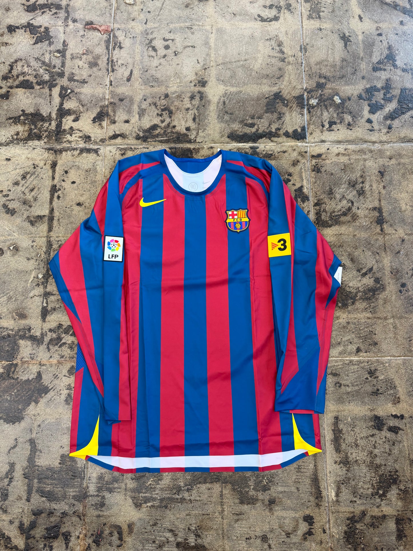 NIKE FC BARCELONA 2005 REISSUE L/S JERSEY