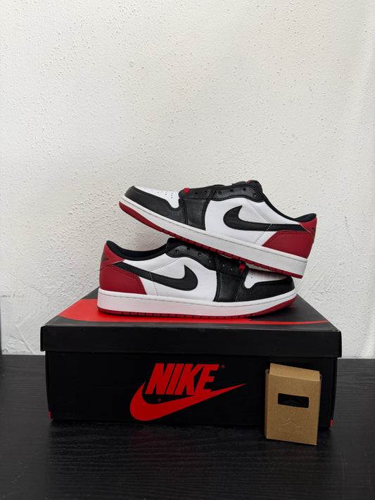 JORDAN 1 LOW OG BLACK TOE (2023)