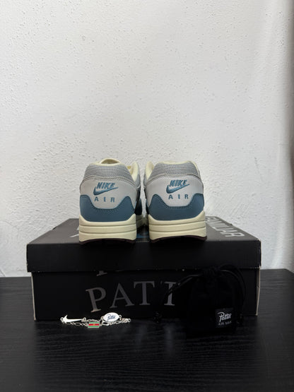 AIR MAX 1 PATTA NOISE AQUA (USED)