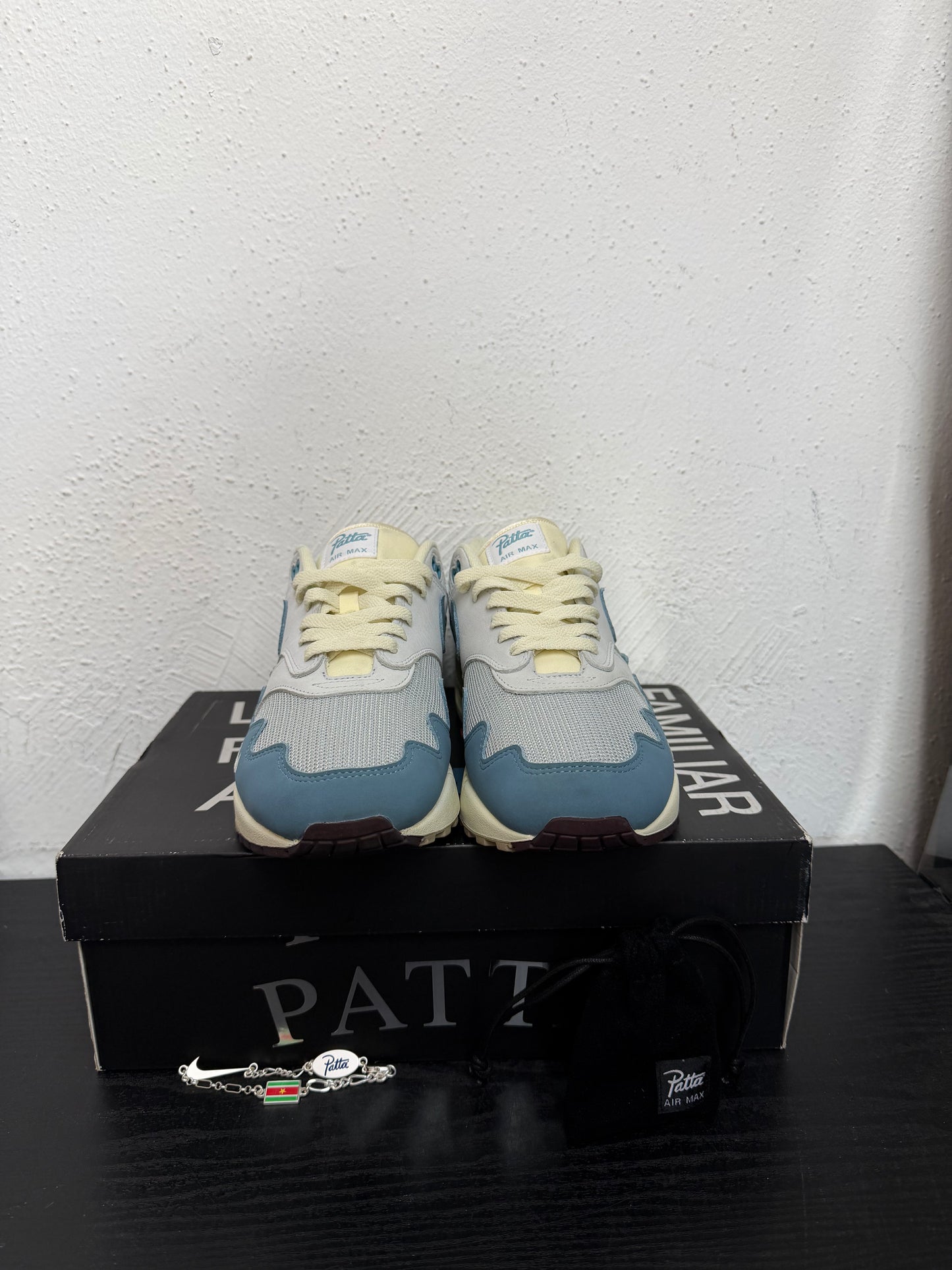 AIR MAX 1 PATTA NOISE AQUA (USED)