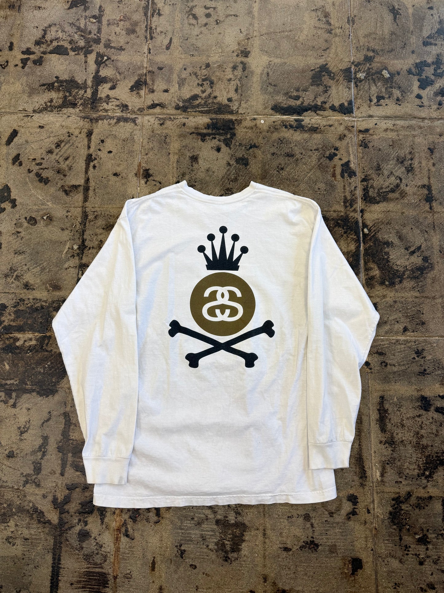 STUSSY CROWN LOGO LONG SLEEVE