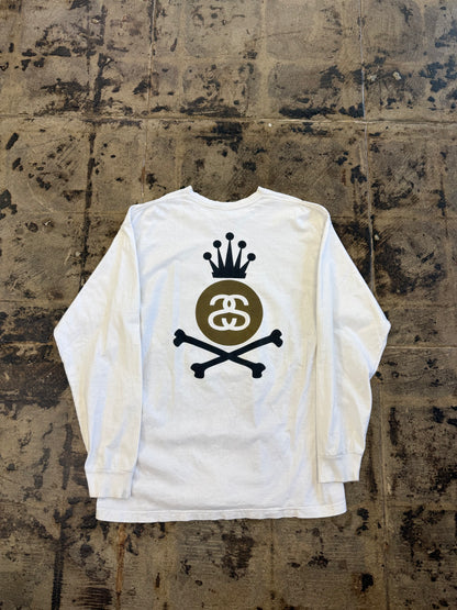 STUSSY CROWN LOGO LONG SLEEVE