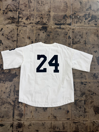 NIKE KOBE BRYANT WHITE BASEBALL JERSEY
