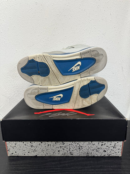JORDAN 4 MILITARY BLUE (USED)