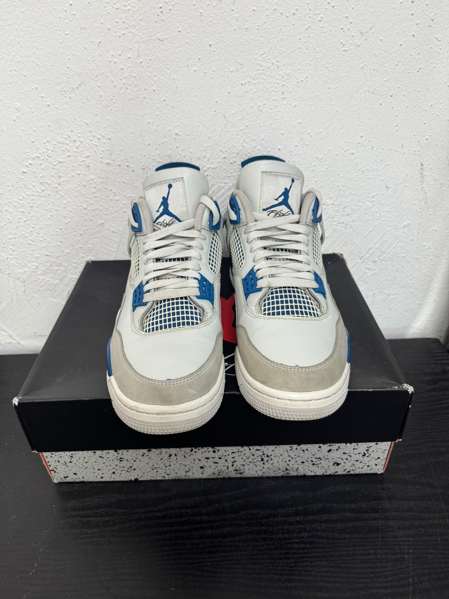 JORDAN 4 MILITARY BLUE (USED)