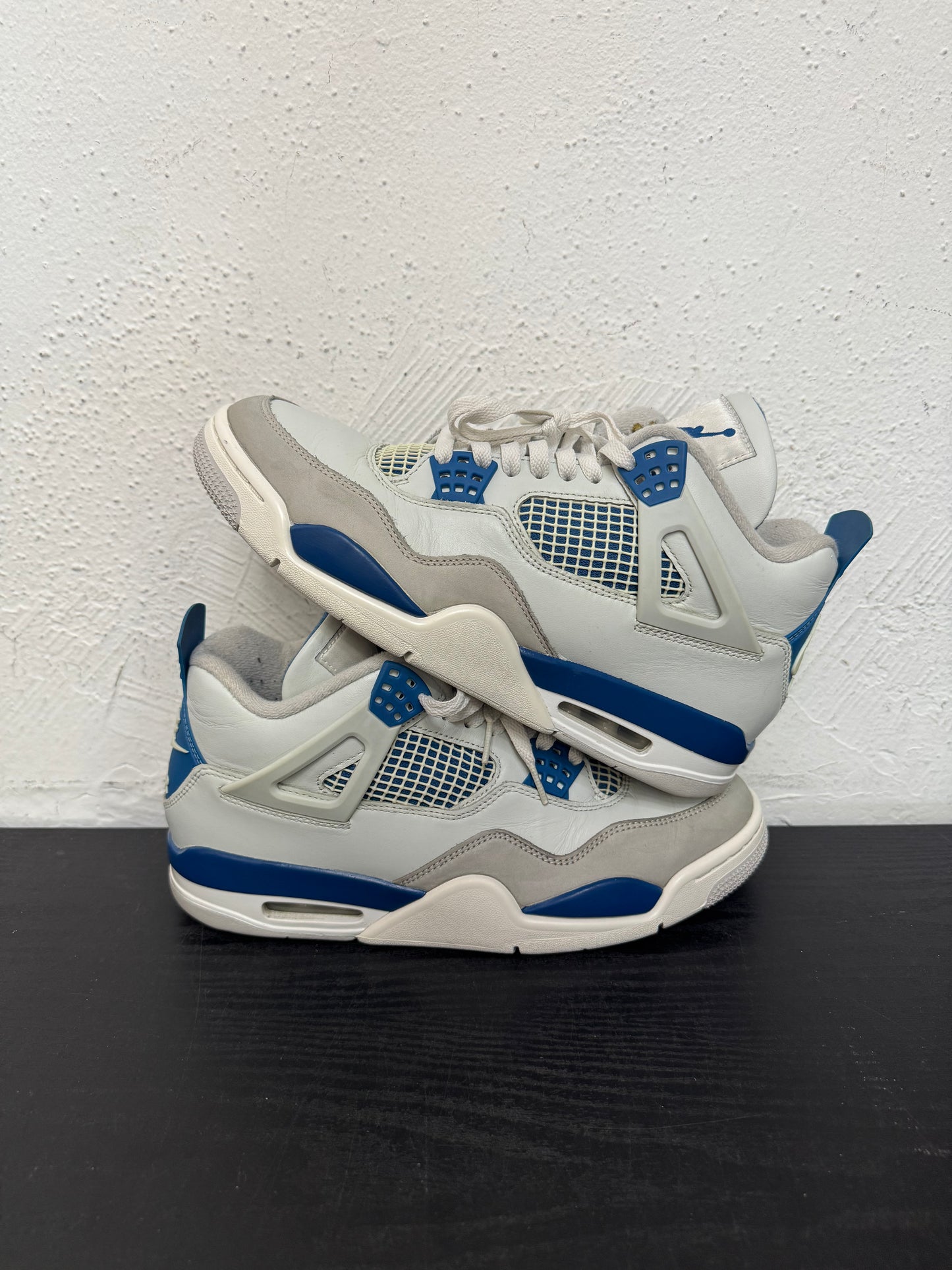 JORDAN 4 MILITARY BLUE (USED) (NB)