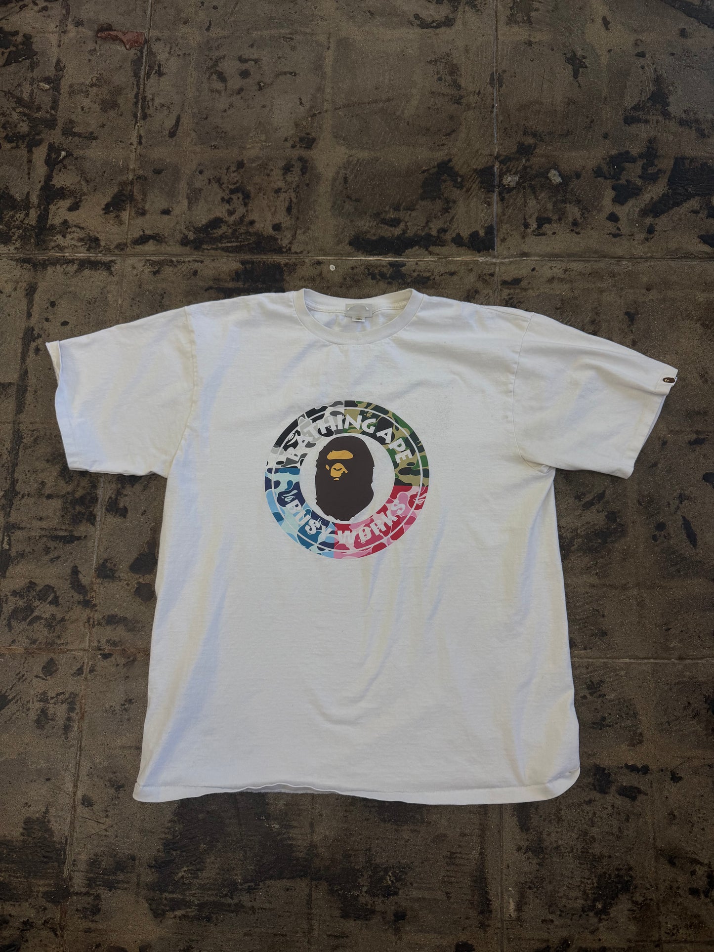 BAPE ABC CAMO CRAZY BUSY TEE