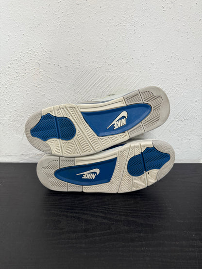 JORDAN 4 MILITARY BLUE (USED) (NB)