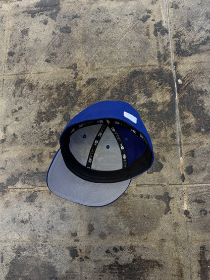 BORN X RAISED LA BLUE FITTED HAT