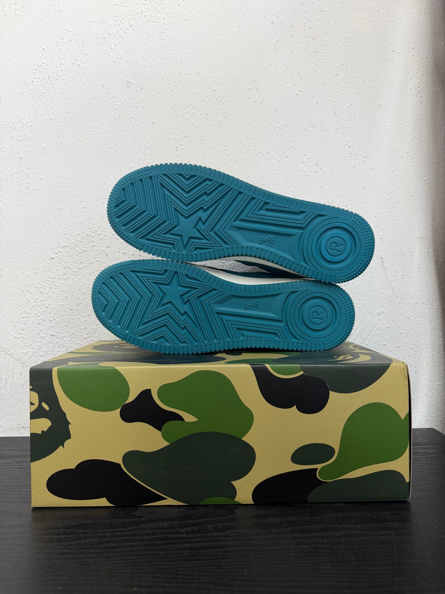 BAPE STA SUEDE GREEN