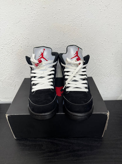 JORDAN 5 REIMAGINED METALLIC BLACK GS (USED)