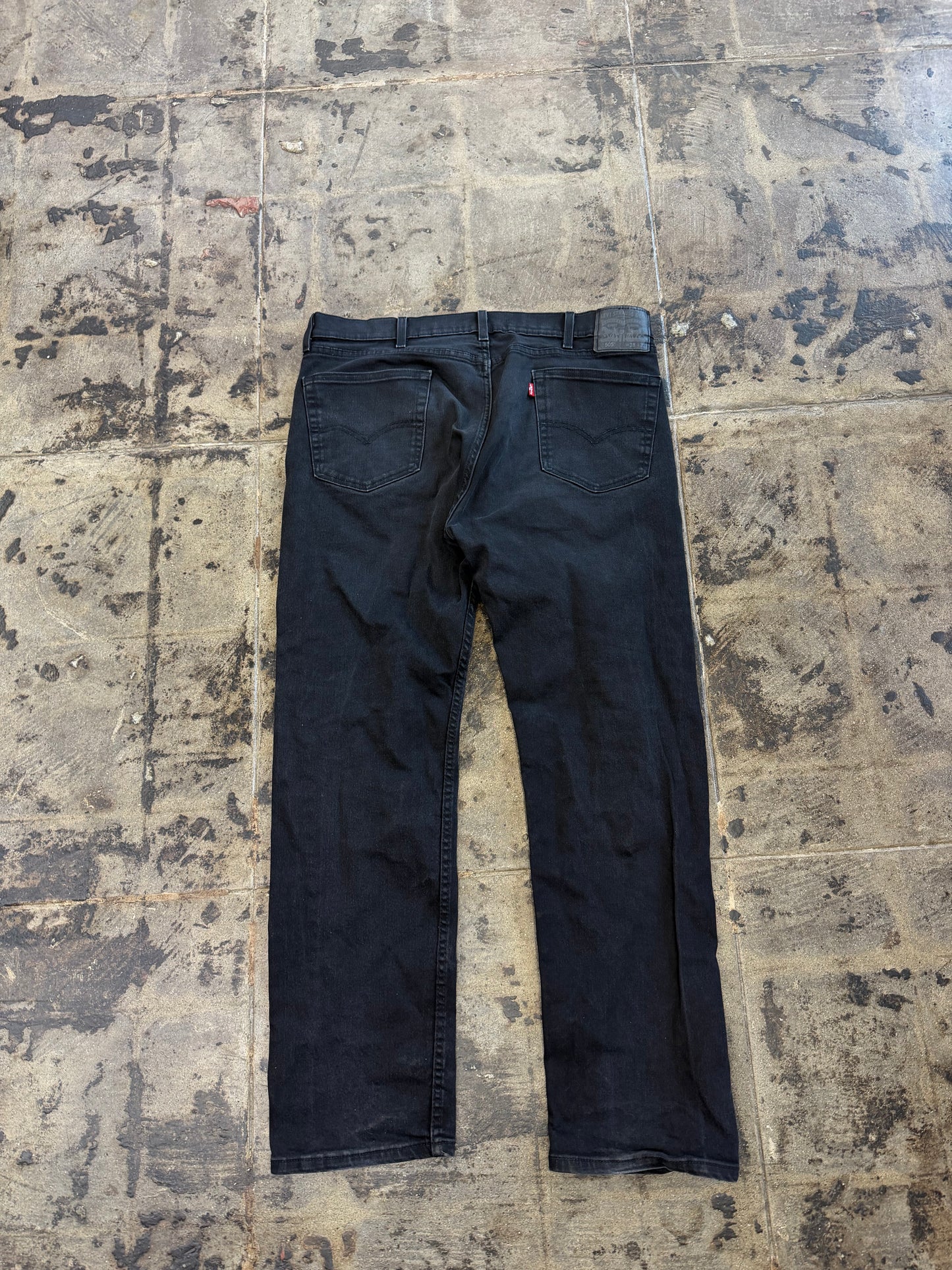 LEVI 505 BLACK PANTS
