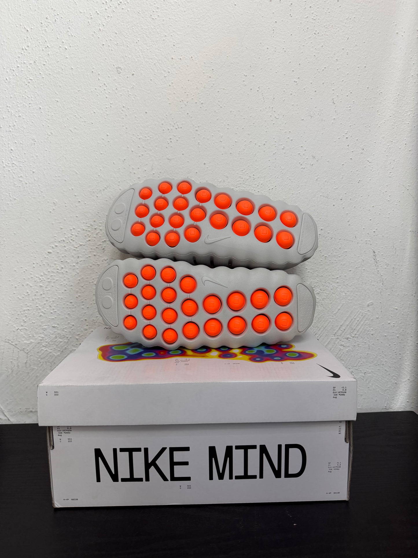 NIKE MIND 001 SLIDE LIGHT SMOKE GREY