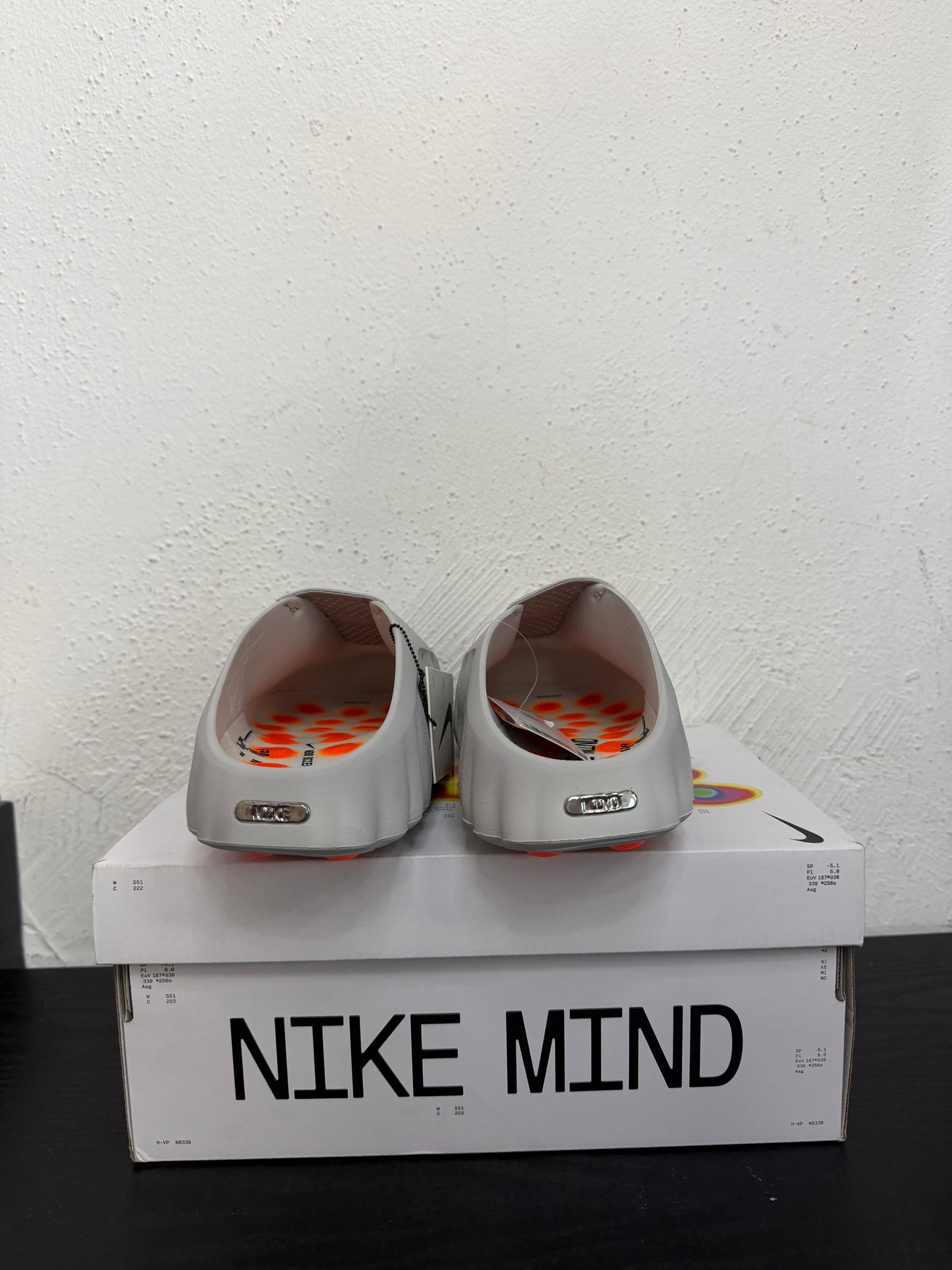 NIKE MIND 001 SLIDE LIGHT SMOKE GREY