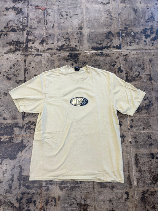 STUSSY PITSTOP TAN DYED TEE
