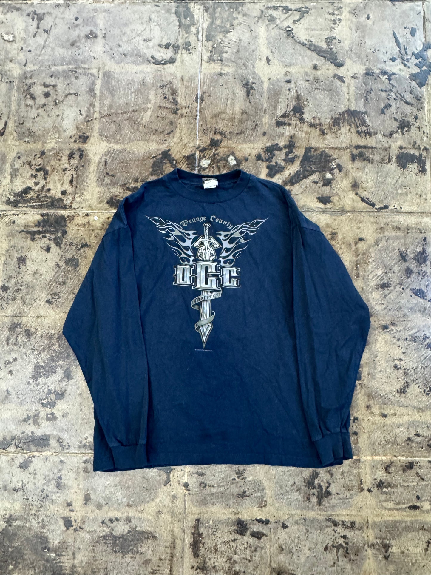 ORANGE COUNTY CHOPPERS NAVY L/S