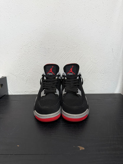 JORDAN 4 BRED (2019) (USED) (NB)