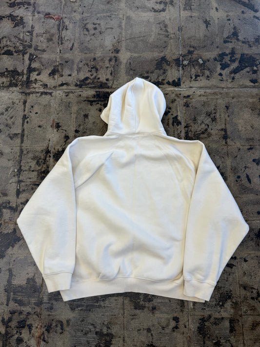 ESSENTIALS CREAM HOODIE (USED)