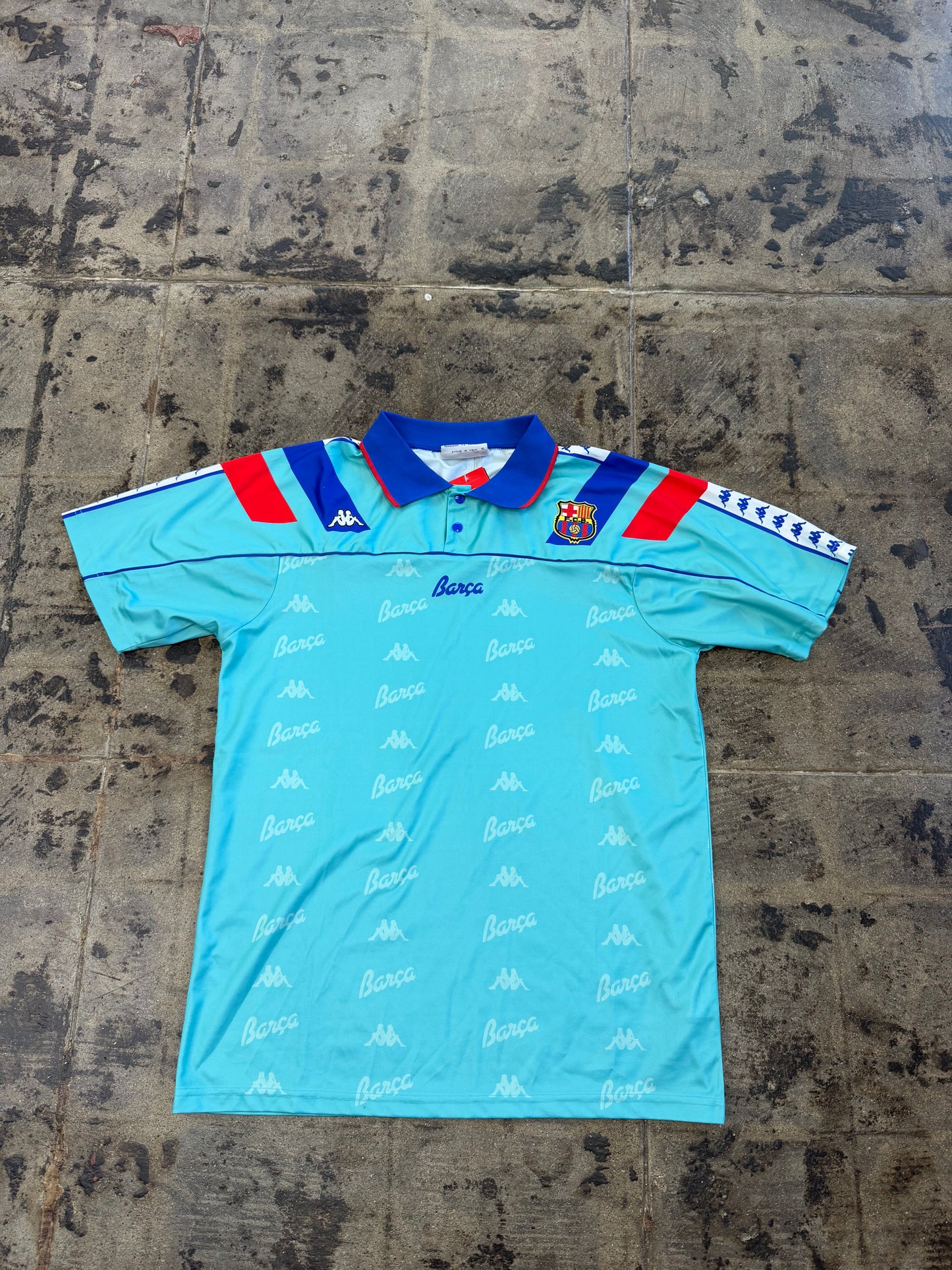 KAPPA FC BARCELONA 92-95 AWAY JERSEY (BOOT)