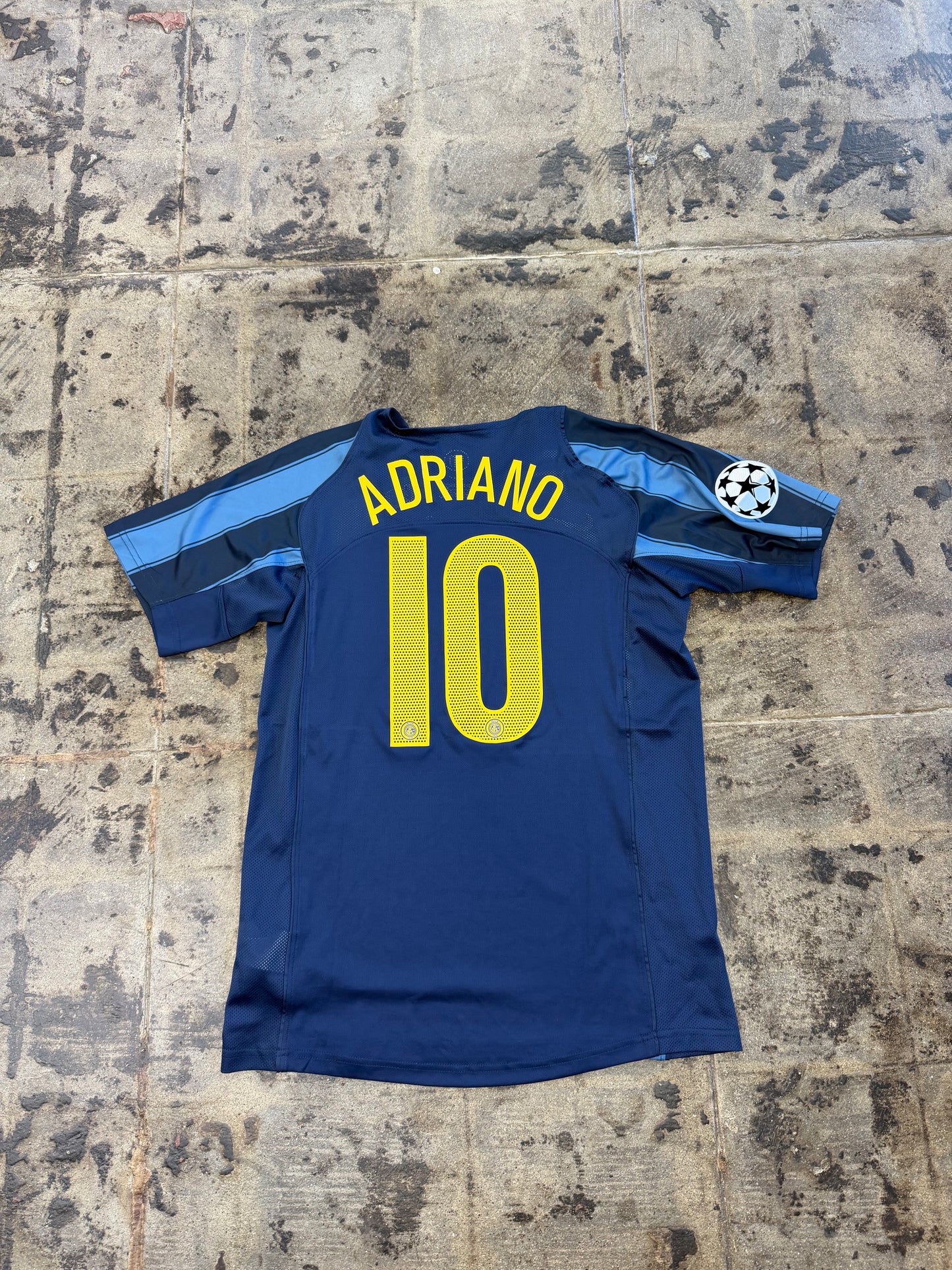 NIKE 04-05 INTER MILAN THIRD KIT #10 ADIANO JERSEY