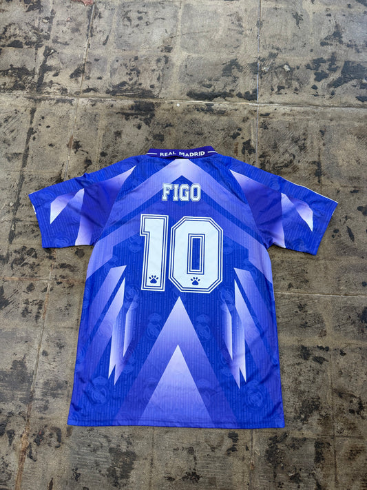 REAL MADRID 96-97 KELME VNTG FIGO #10 JEERSEY (BOOT)