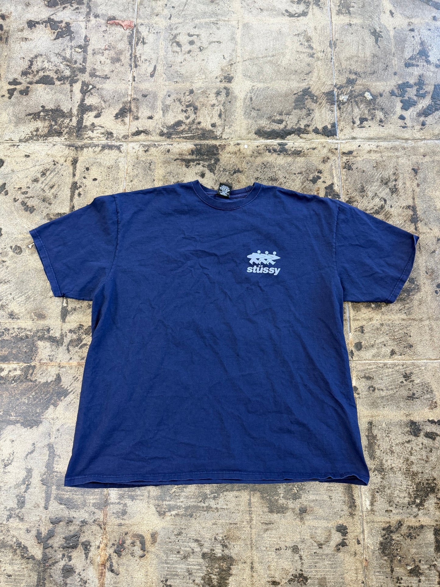 STUSSY SURFWALK TEE (USED)