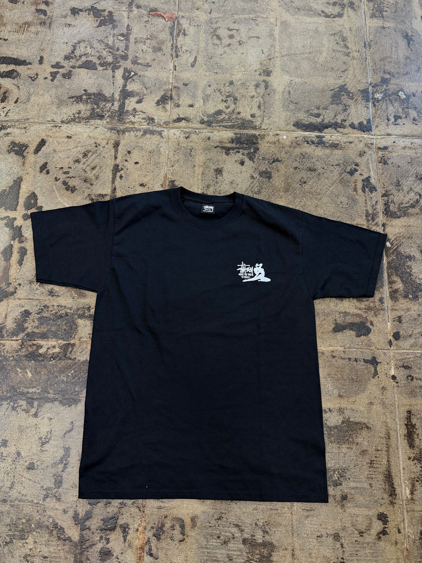 STUSSY TIME TO RELAX TEE