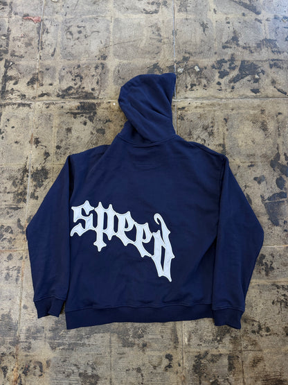 GODSPEED OG LOGO NAVY ZIP UP