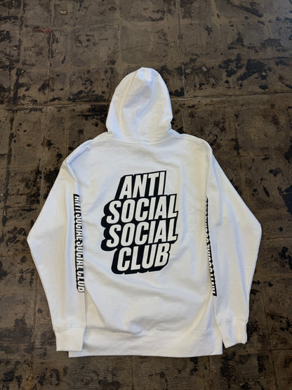 ASSC WHITE HOODIE (USED)