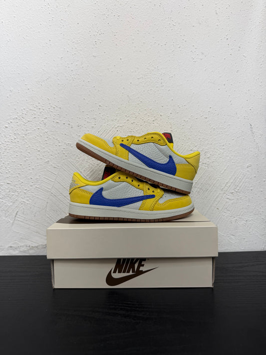 JORDAN 1 LOW TRAVIS SCOTT CANARY (PS&TD)