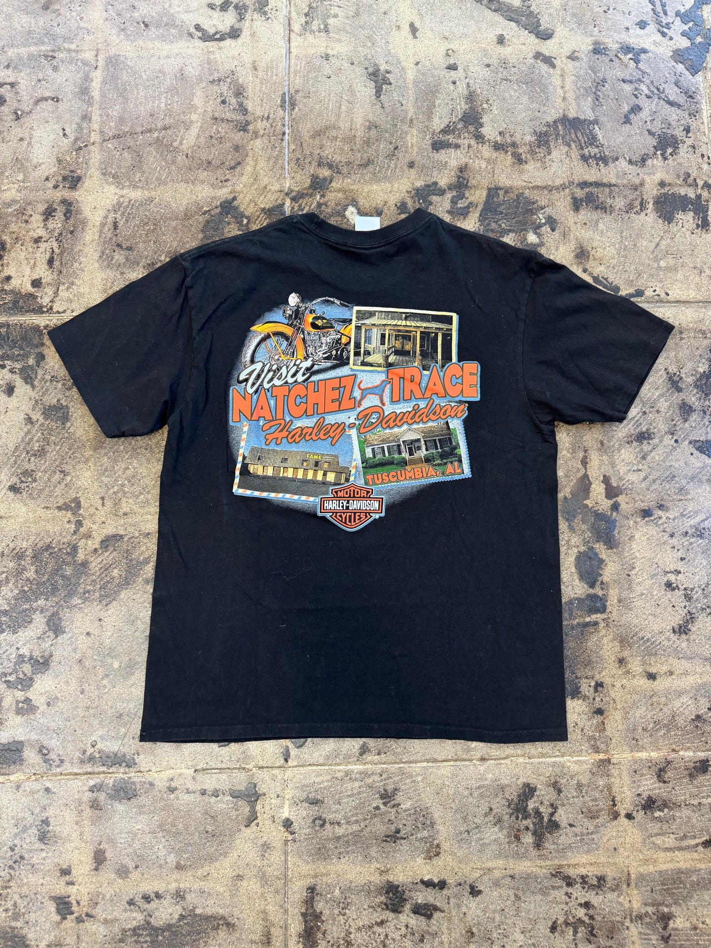 HARLEY DAVIDSON NATCHEZ TRACE TEE
