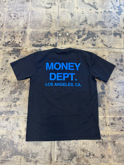 MONEY DEPT. DODGER BLUE POCKET TEE