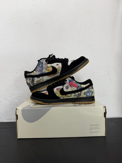 DUNK LOW SB SUPREME RAMMELLZEE (USED)