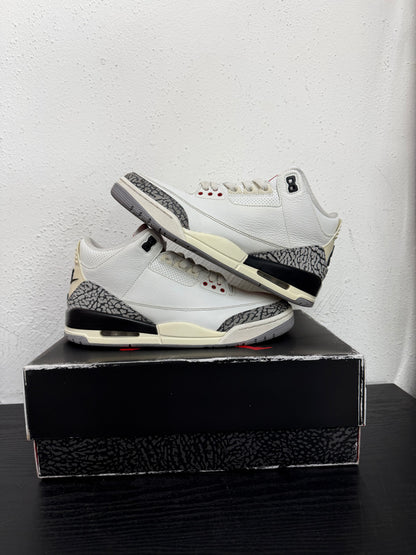 JORDAN 3 REIMAGINED WHITE CEMENT (USED)