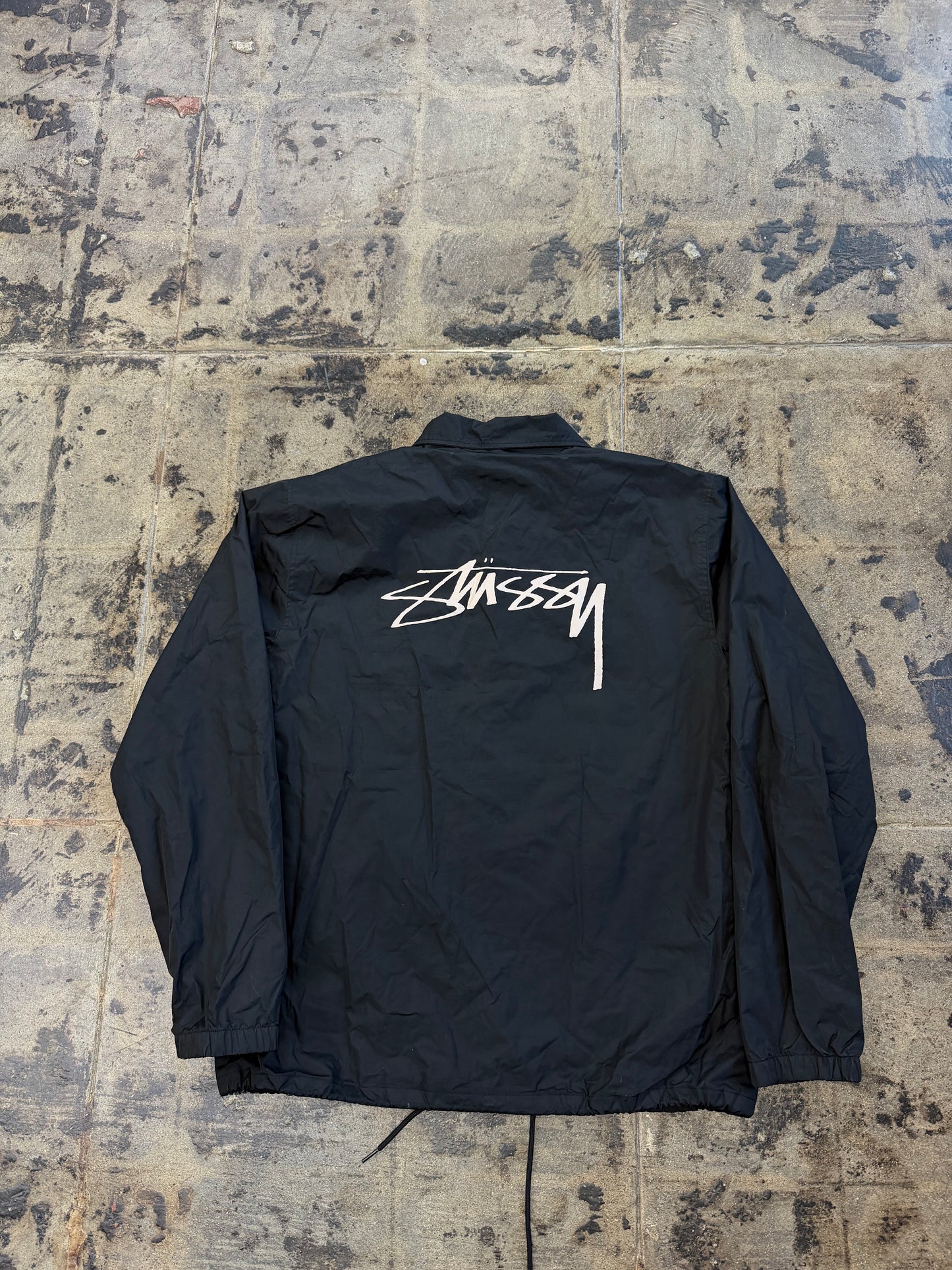STUSSY CRUIZE COACH WINDBREAKER JACKET (USED)