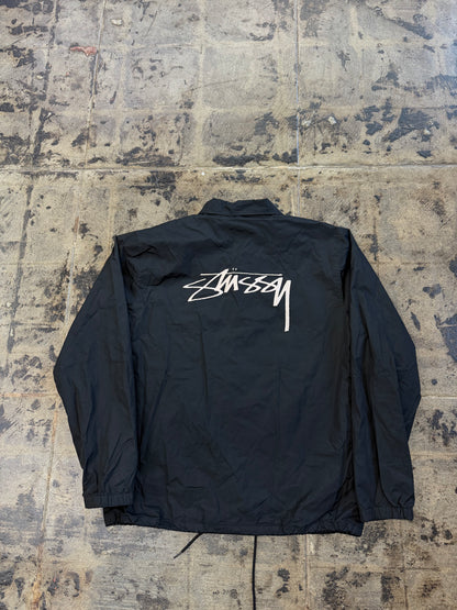 STUSSY CRUIZE COACH WINDBREAKER JACKET (USED)