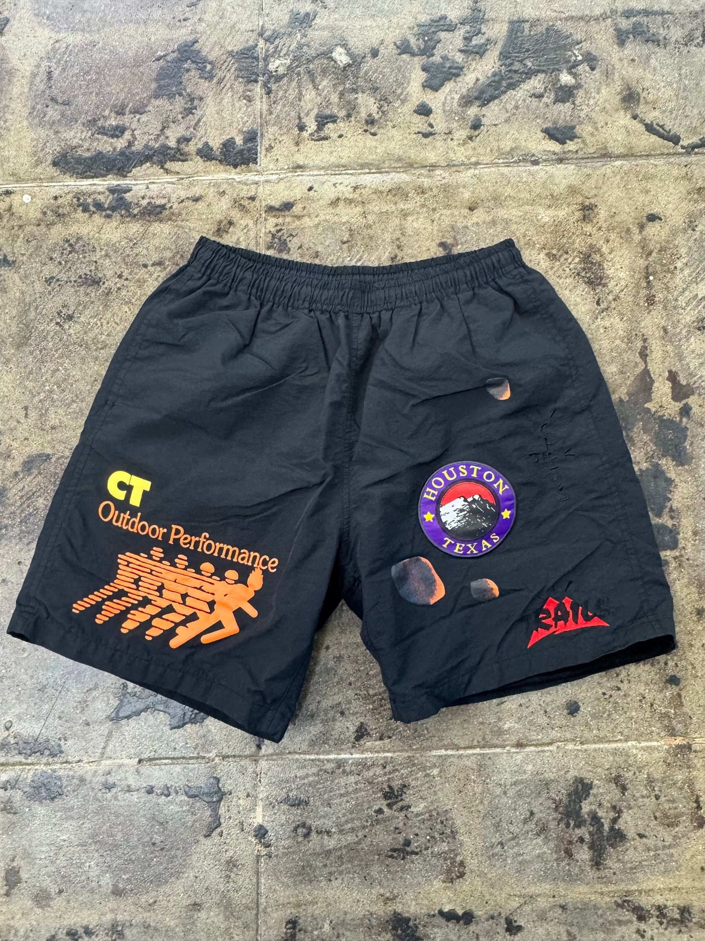 TRAVIS SCOTT CACTUS JACK RUNNING WILD SHORTS