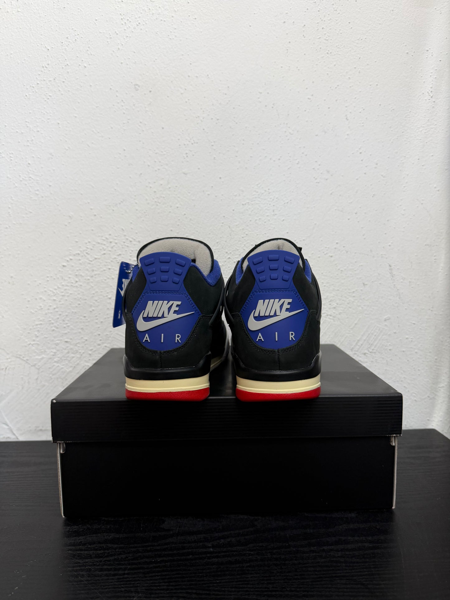 JORDAN 4 RARE AIR WHITE LETTERING