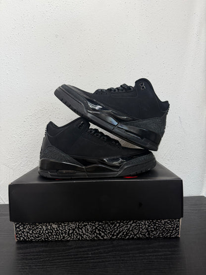 JORDAN 3 BLACK CAT (USED)