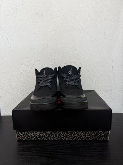 JORDAN 3 BLACK CAT (USED)