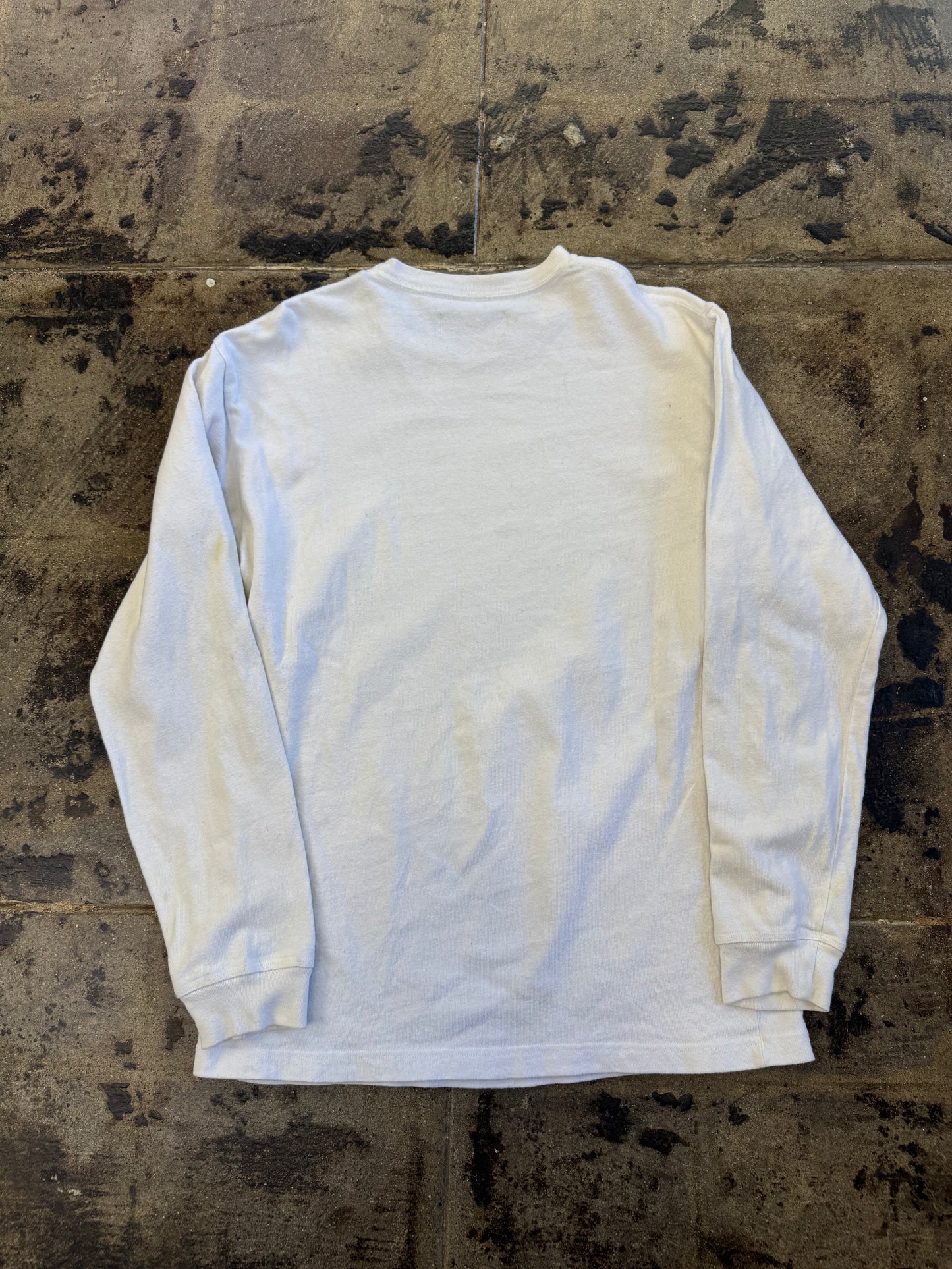 KITH BOX LOGO WHITE L/S (USED)