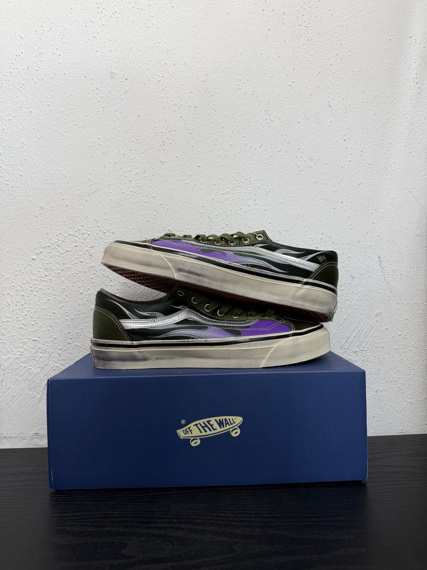 VANS LX OLD SKOOL FLAME GREEN