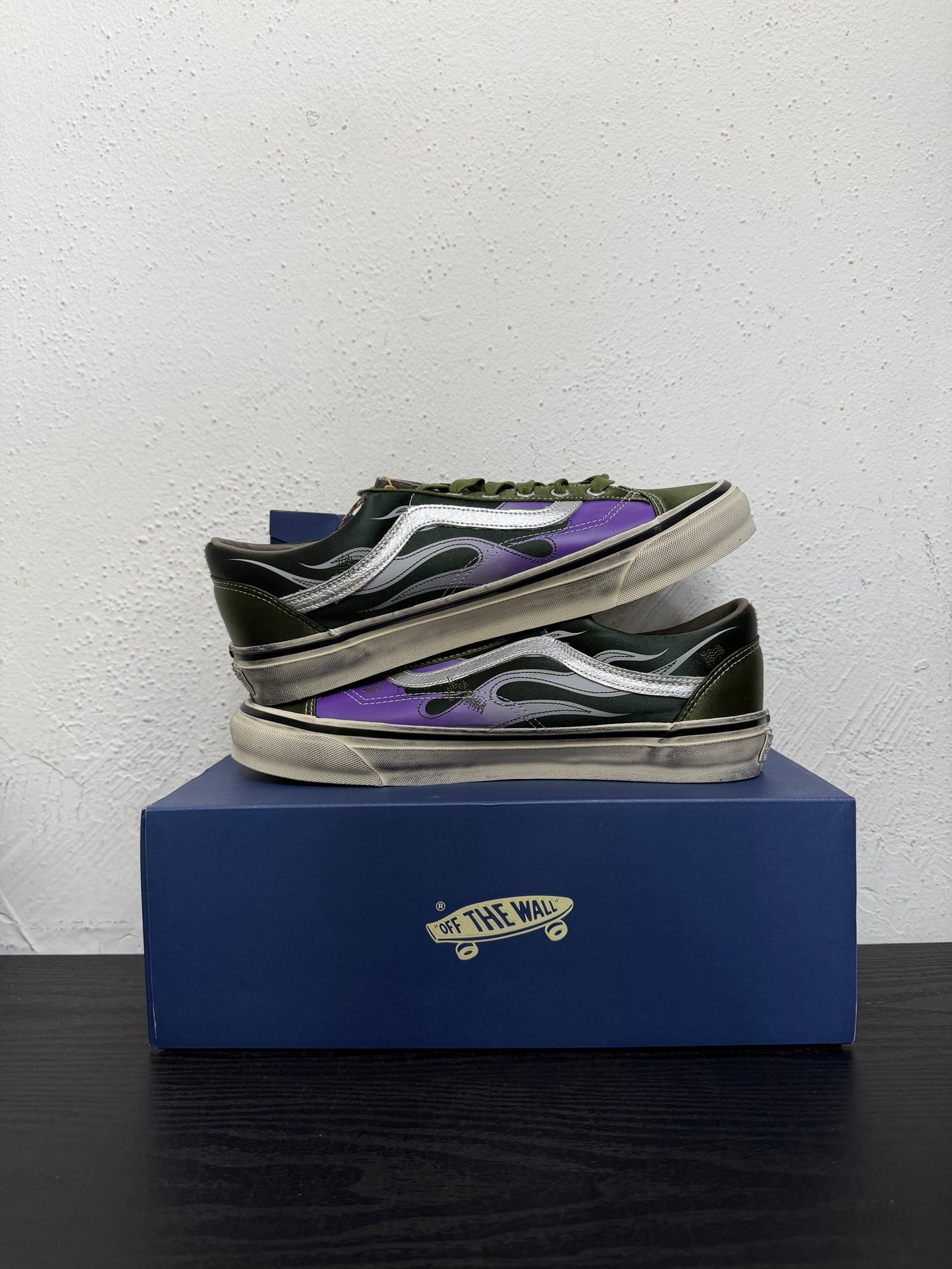 VANS LX OLD SKOOL FLAME GREEN
