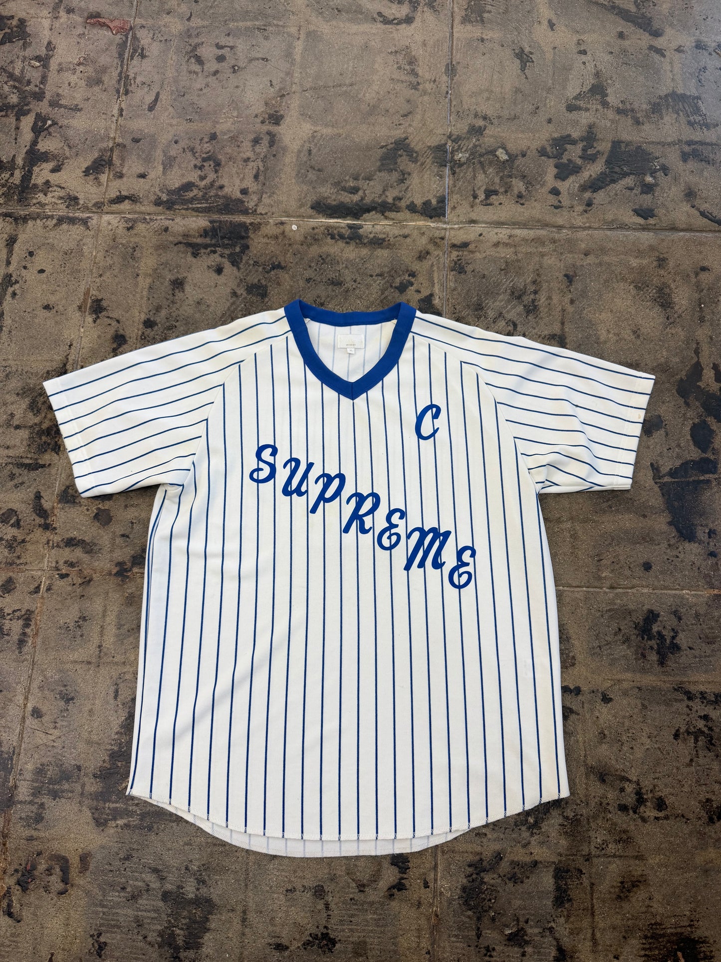 SUPREME AD BASEBALL JERSEY