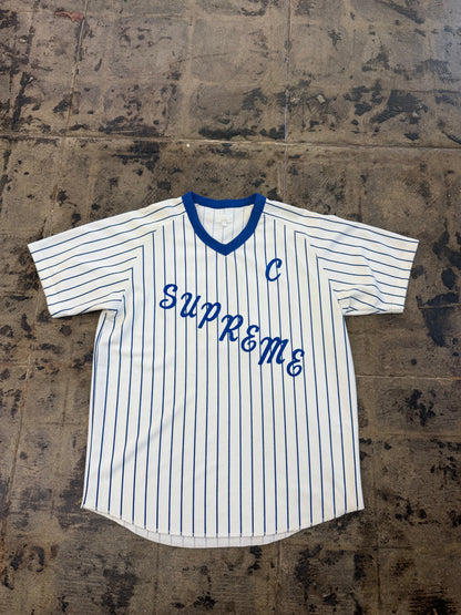 SUPREME AD BASEBALL JERSEY