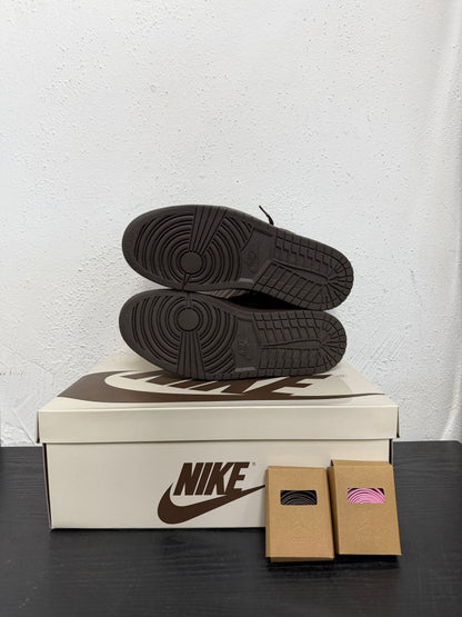 JORDAN 1 LOW TRAVIS SCOTT VELVET BROWN (USED)