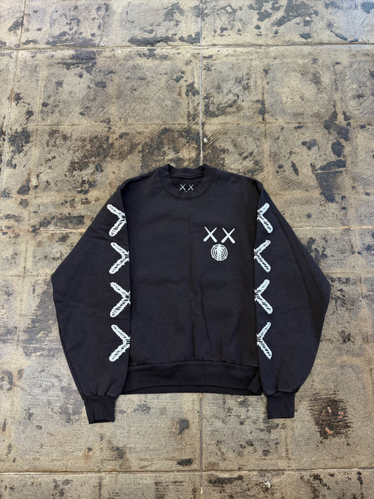 KAWS BLACK CREWNECK
