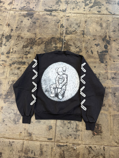 KAWS BLACK CREWNECK