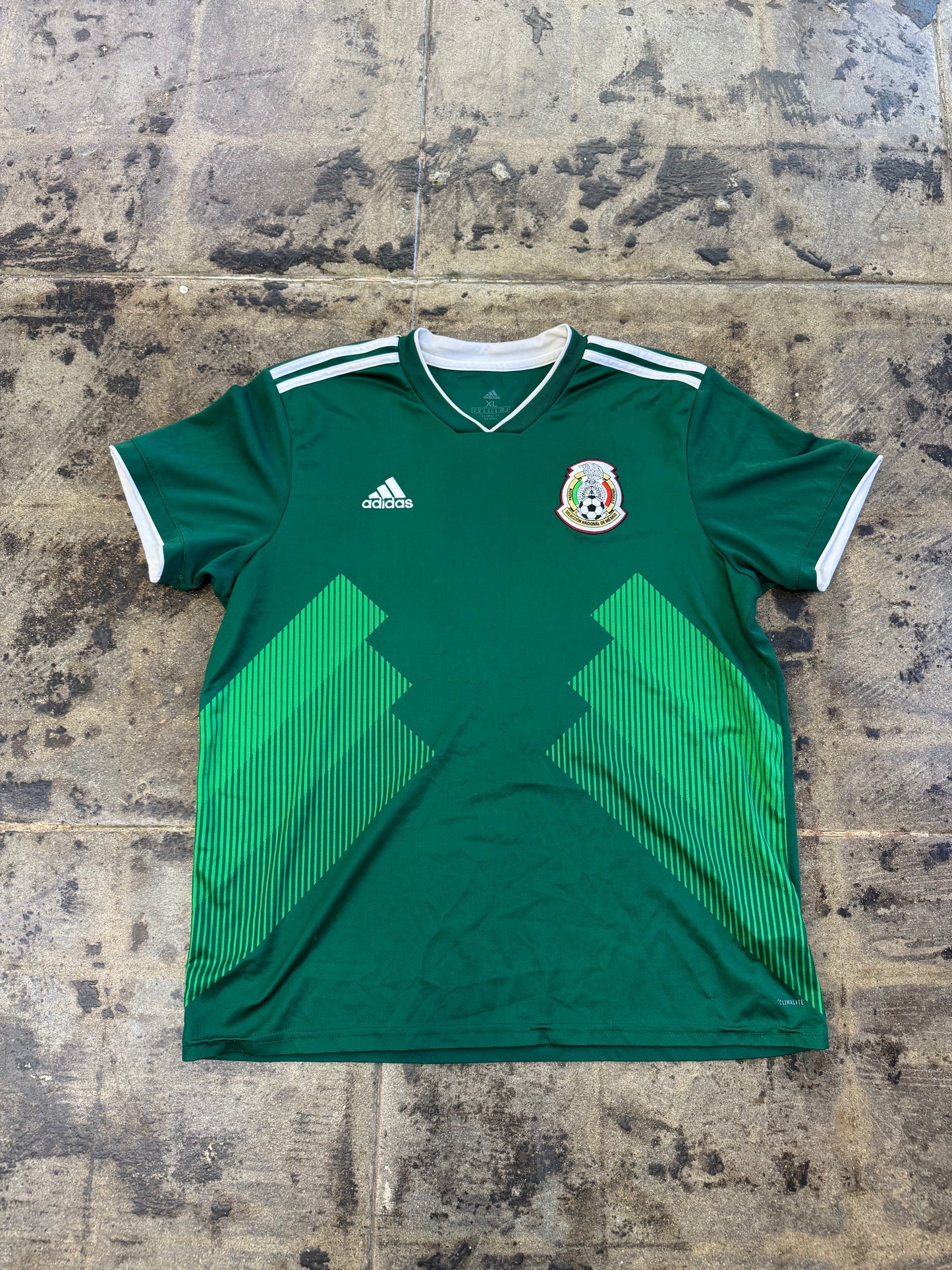 ADIDAS MEXICO 18/19 HOME JERSEY (USED)