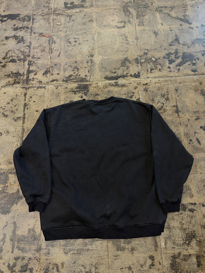 PLEASURES BLACK CREWNECK